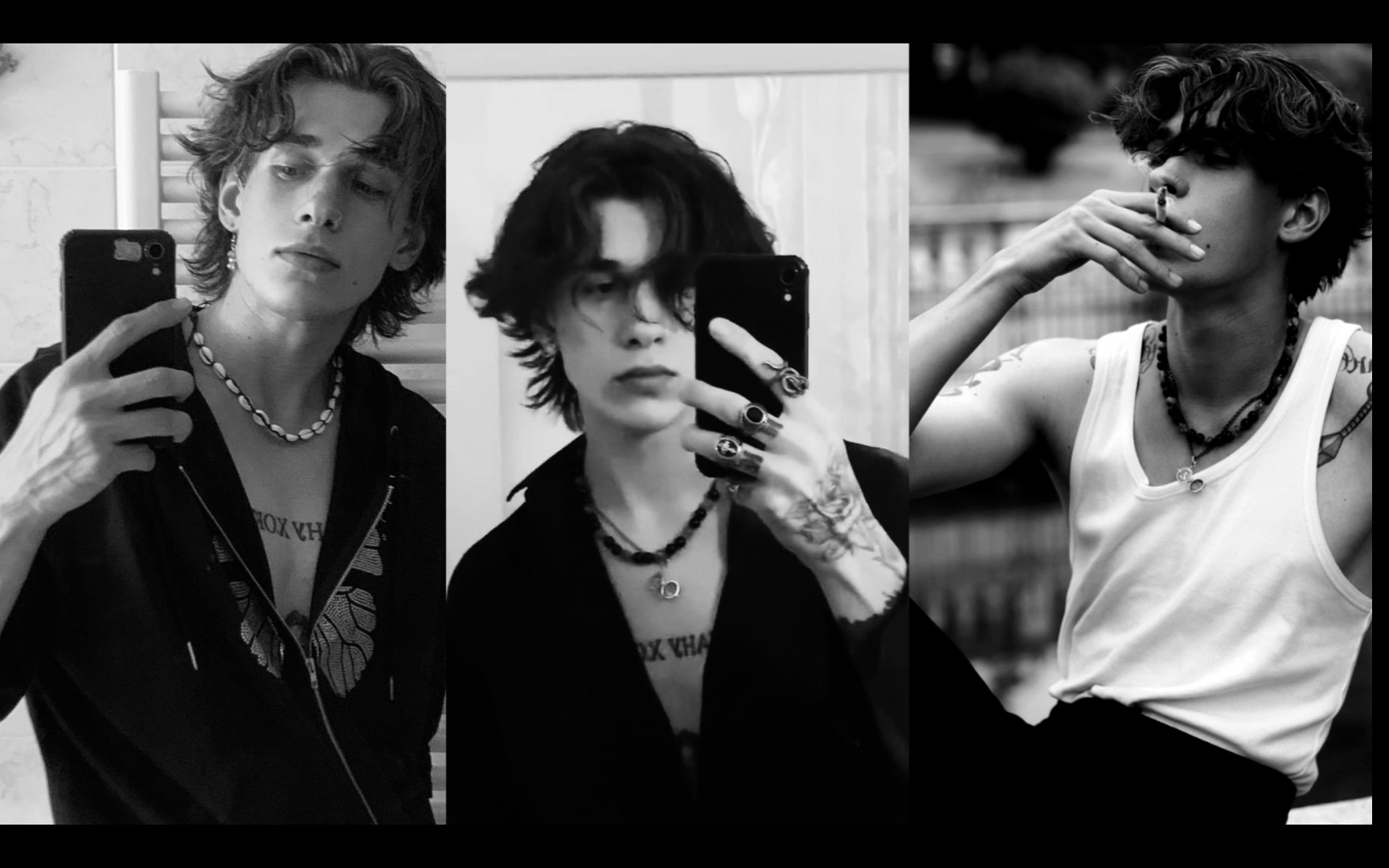 意大利帅哥slava暗黑风禁欲系