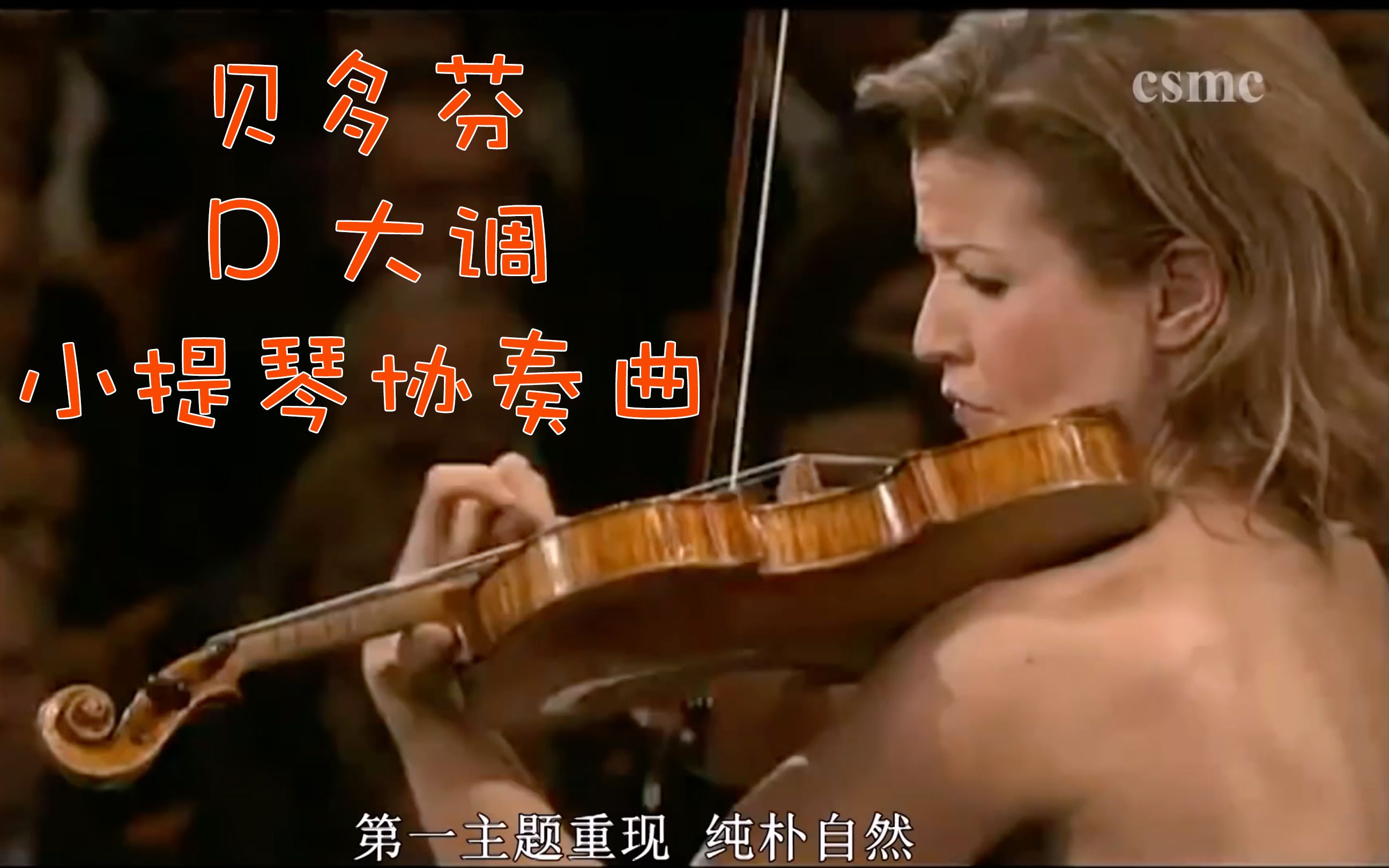 [图]【十大小提琴协奏曲】之 贝多芬「D 大调小提琴协奏曲」 柏林爱乐乐团/演奏