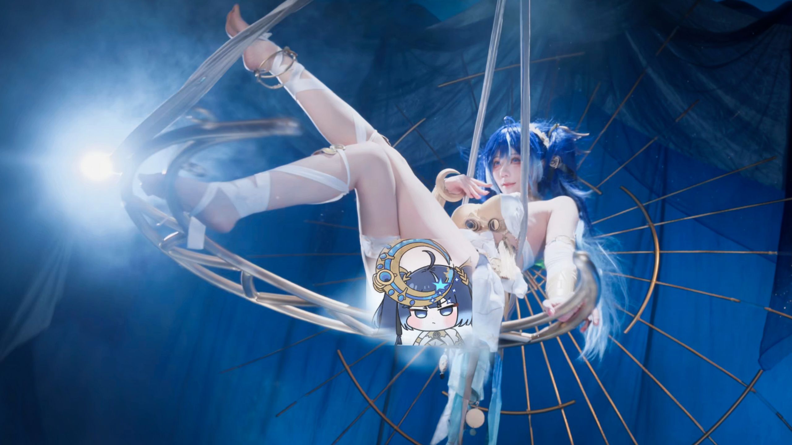 用空中吊环解锁尤诺战斗姿势✨