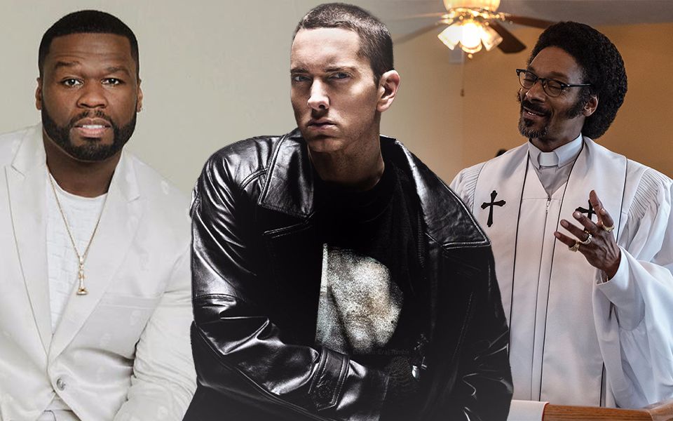 【剪辑】eminem狗爷确认出演50cent新戏,真.爷青回!