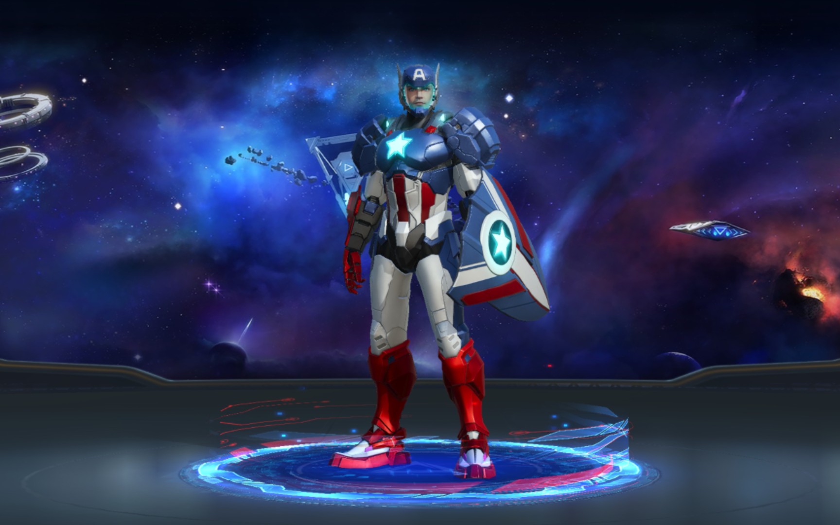 漫威超级战争-感受一下重装战士的强大吧