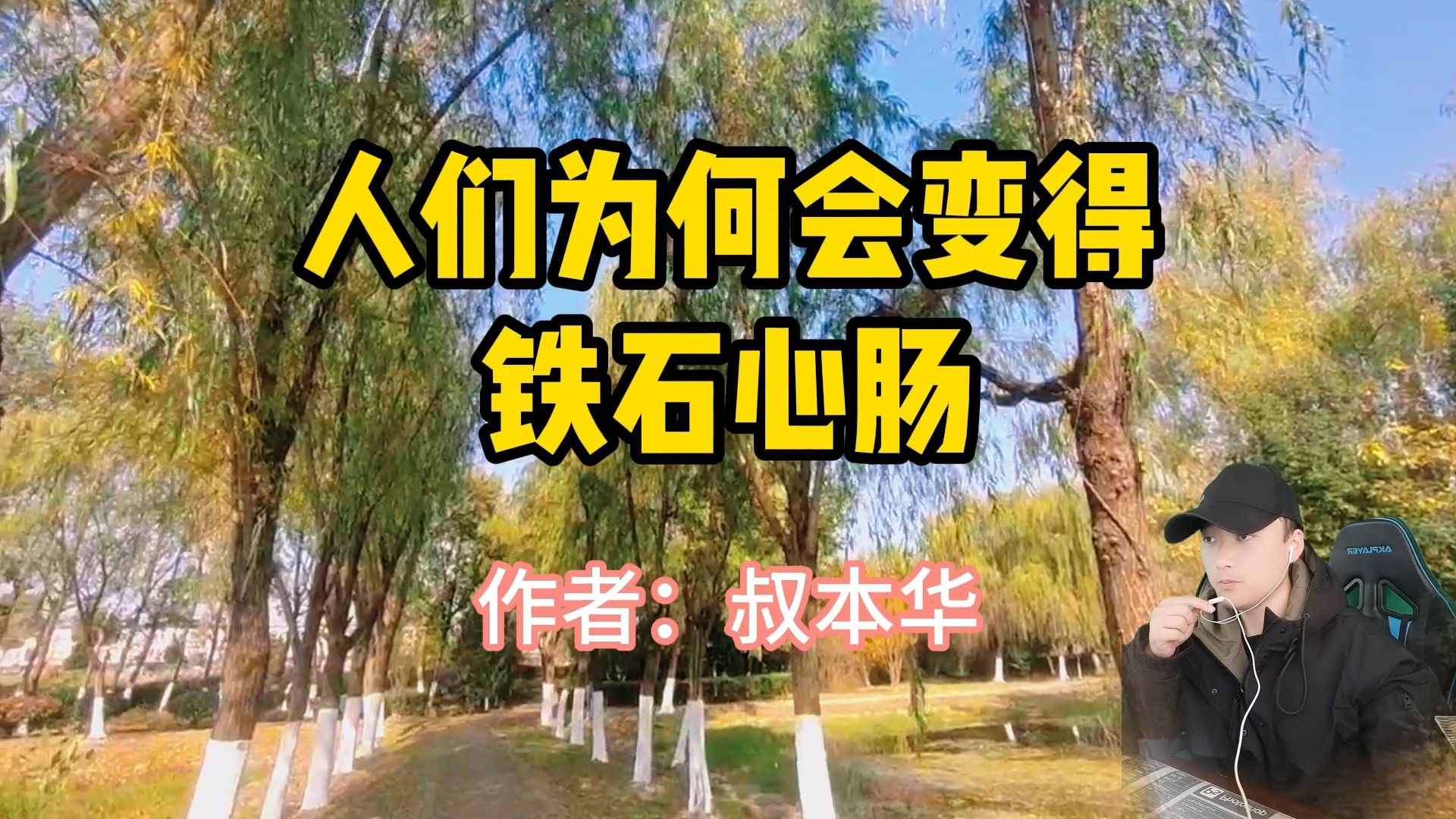 经典散文,《人们为何会变得铁石心肠》,作者叔本华哔哩哔哩bilibili