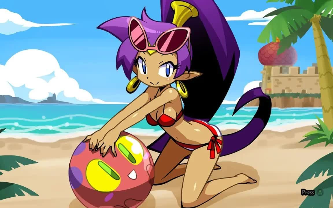 桑塔半精灵 沙滩模式 速通x shantae half-genie hero - beach mode