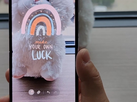 三星盖乐世Z Flip5的AR涂鸦,解锁更多拍摄场景!哔哩哔哩bilibili