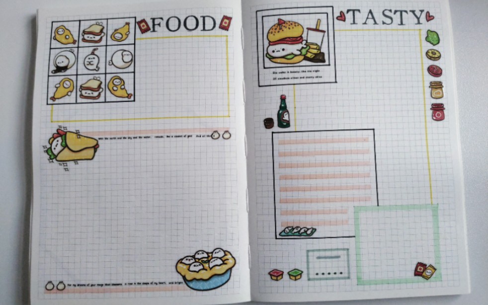 【贴本记录7】a5手账排版Ⅰ看了想说一句可爱捏的