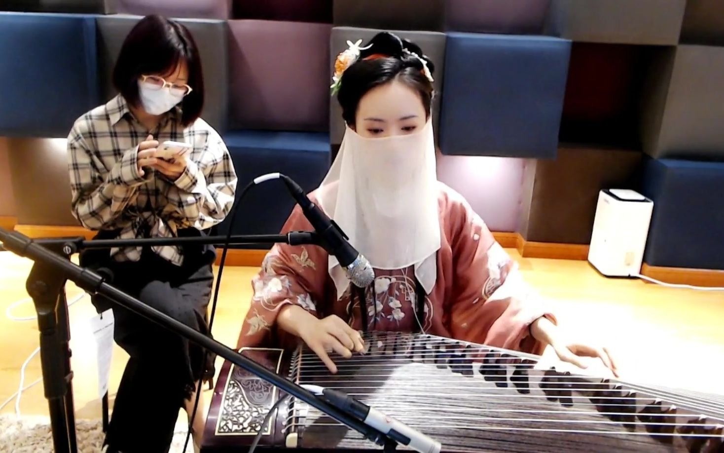 【古筝】墨韵moyun直播弹奏【山水之间】【大氿歌】【南山忆】【素颜