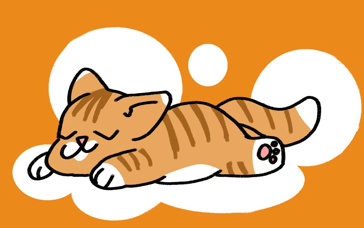 绘画〕十个橘猫九个胖