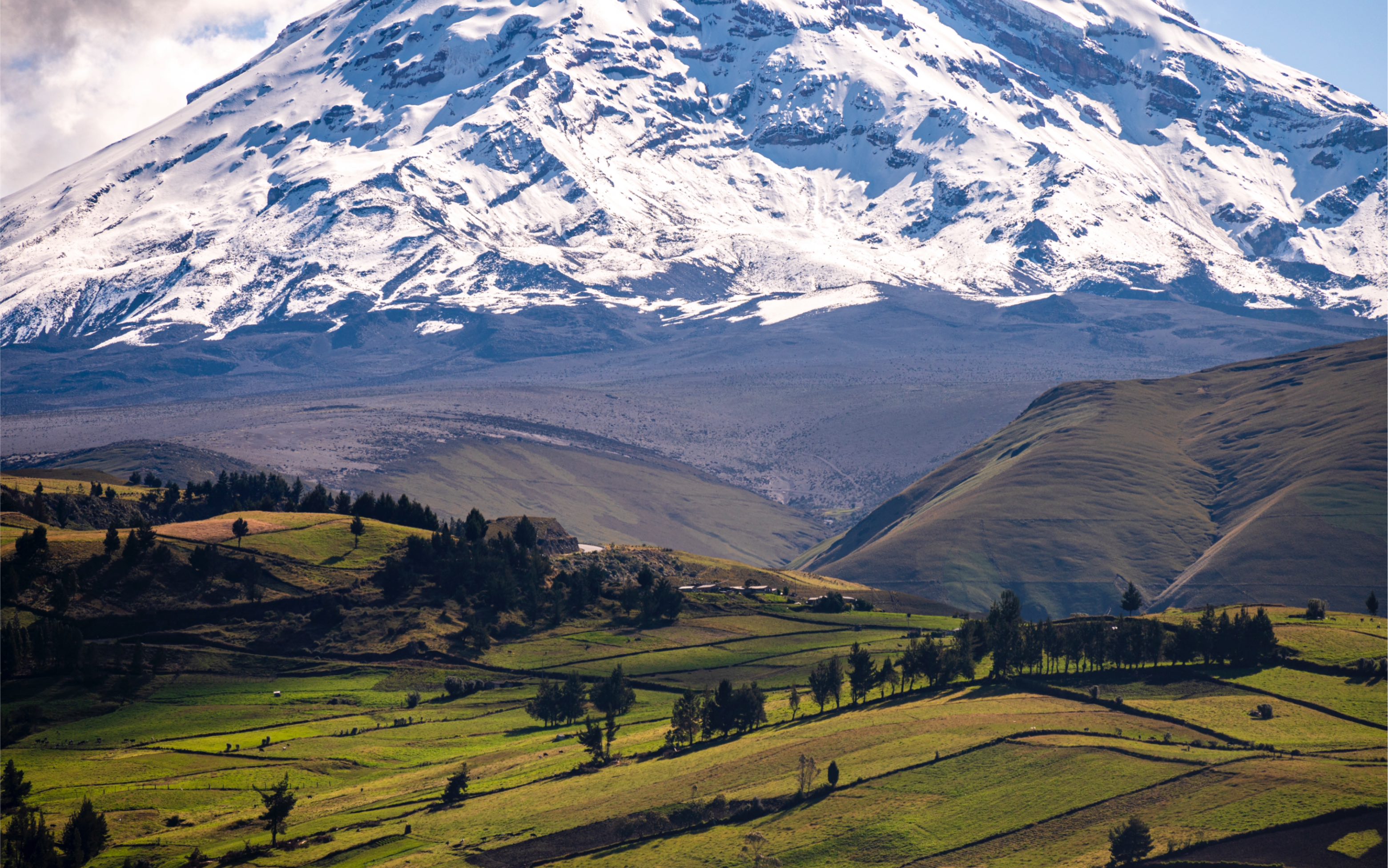 唯美震撼的钦博拉索,距离地心最远的山峰