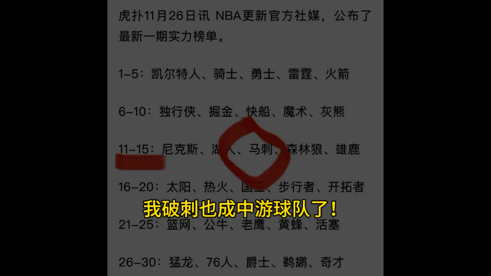 马刺早报!喜报喜报!哔哩哔哩bilibili