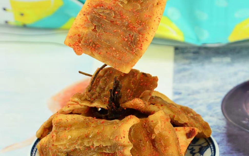 夏日美食之紫苏苦瓜皮