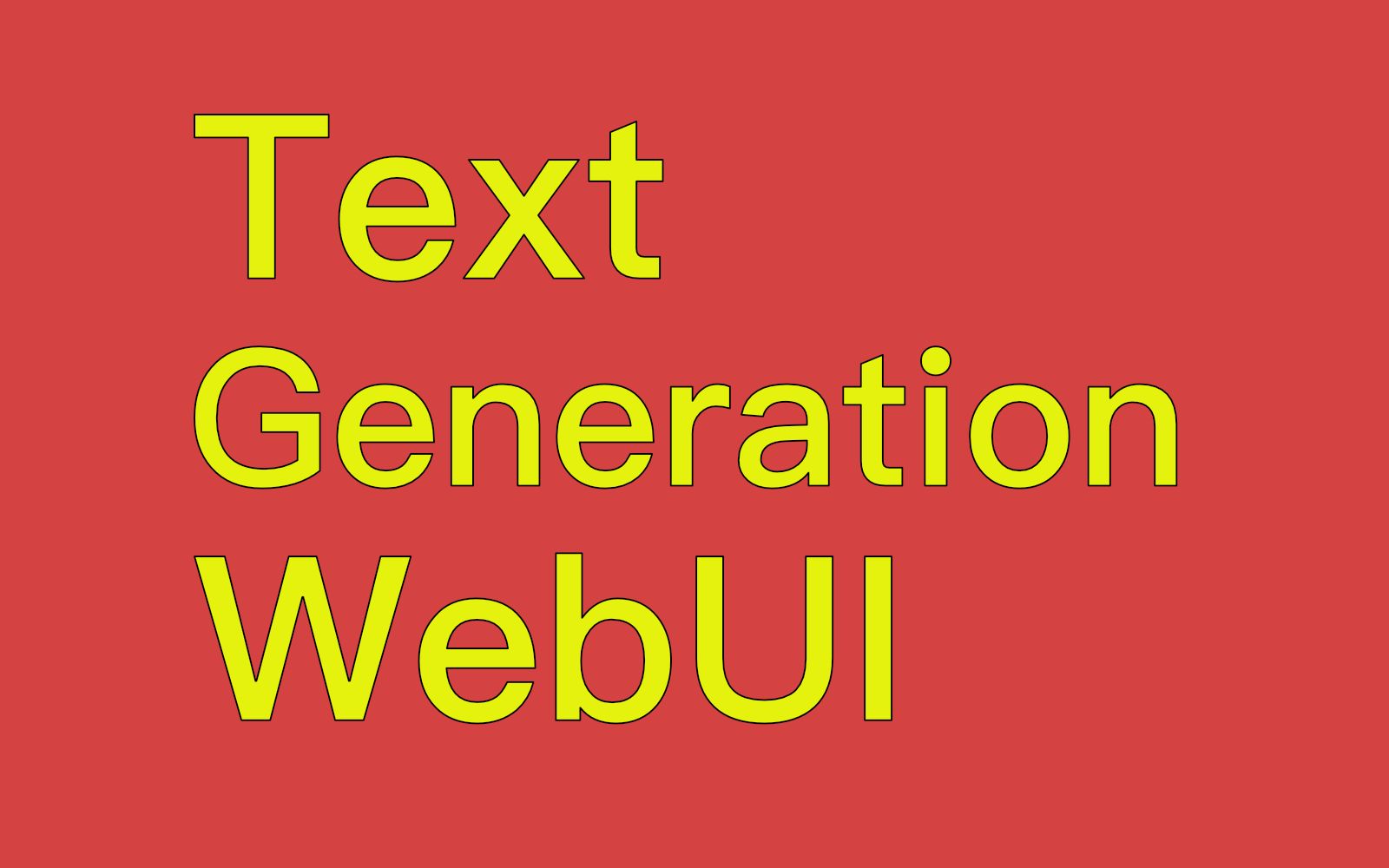 Text generation webui 