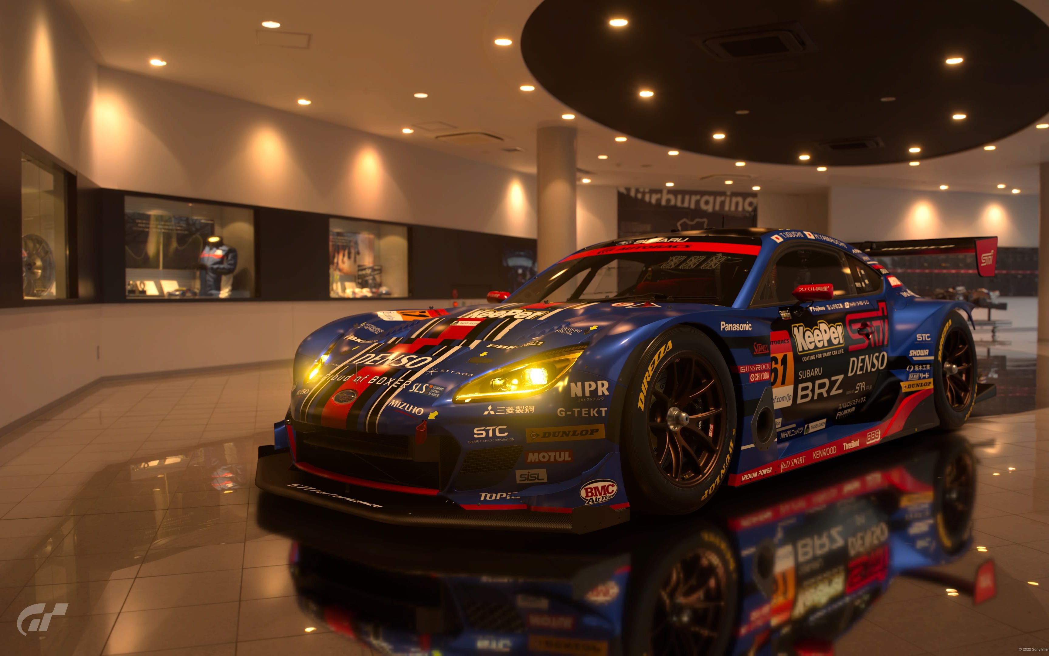 活动作品扫把佬brzgt300纽北试驾6分34秒gt赛车7