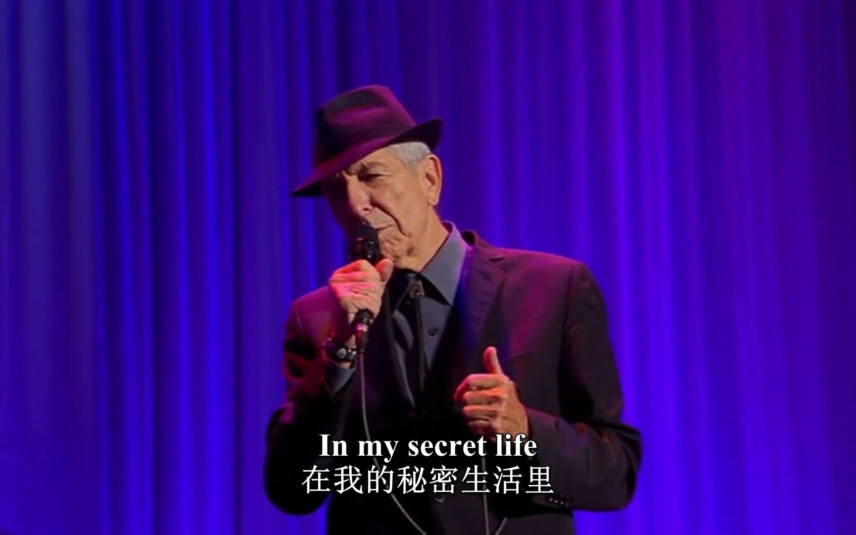 [图]Leonard Cohen - In My Secret Life (2014) 中英字幕