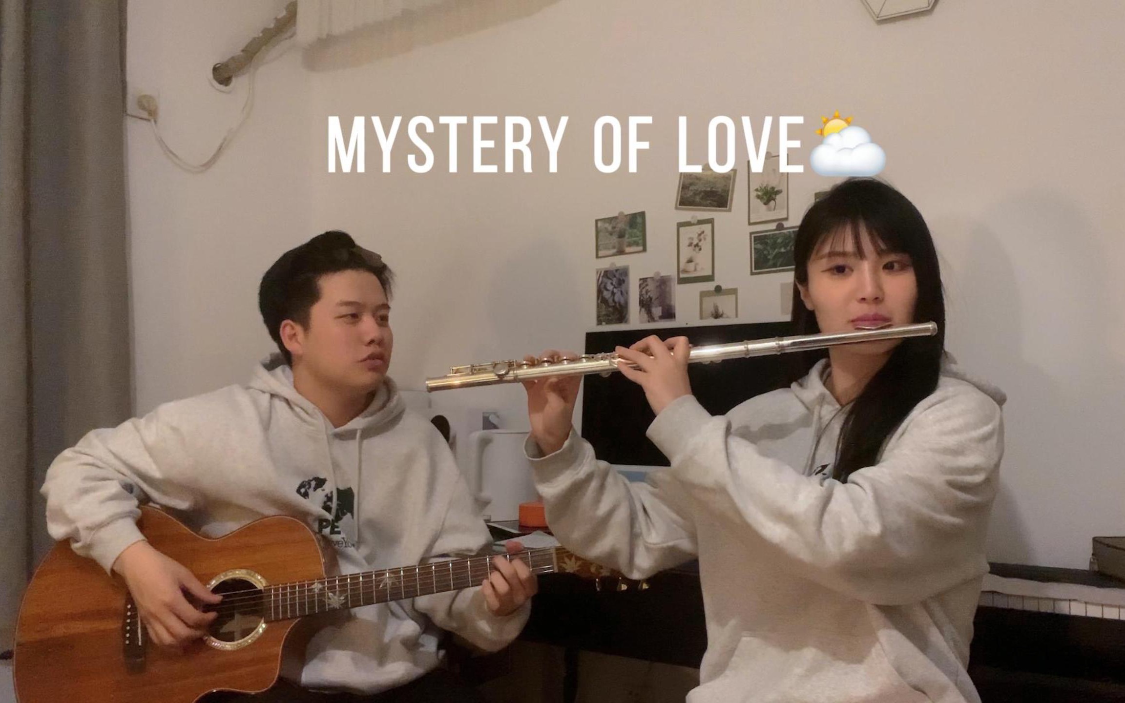 [图]吉他和长笛的碰撞～《Mystery of Love 》⛅️