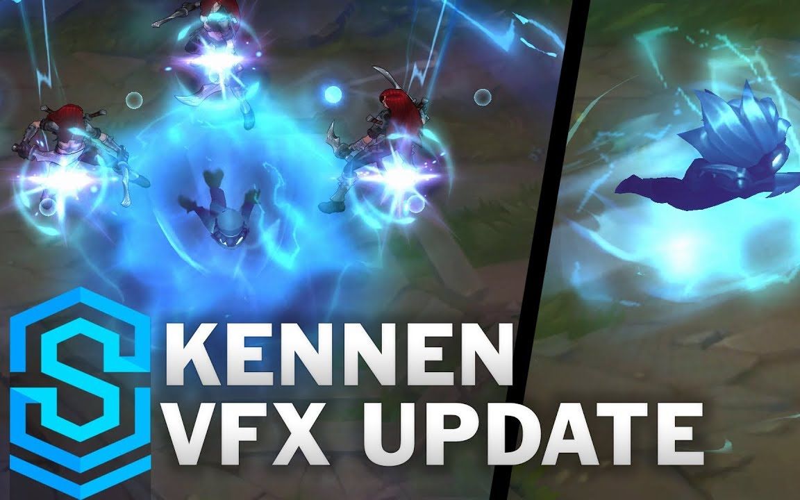 LOL英雄联盟狂暴之心凯南特效更新 所有皮肤对比 Kennen Visual Effect Update  All Skins Comparison哔哩哔哩bilibili