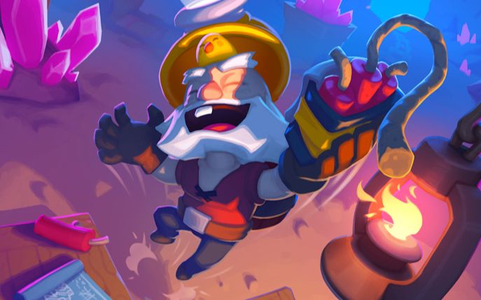 荒野乱斗brawlstars国际服爆破麦克dynamike双鸡集锦