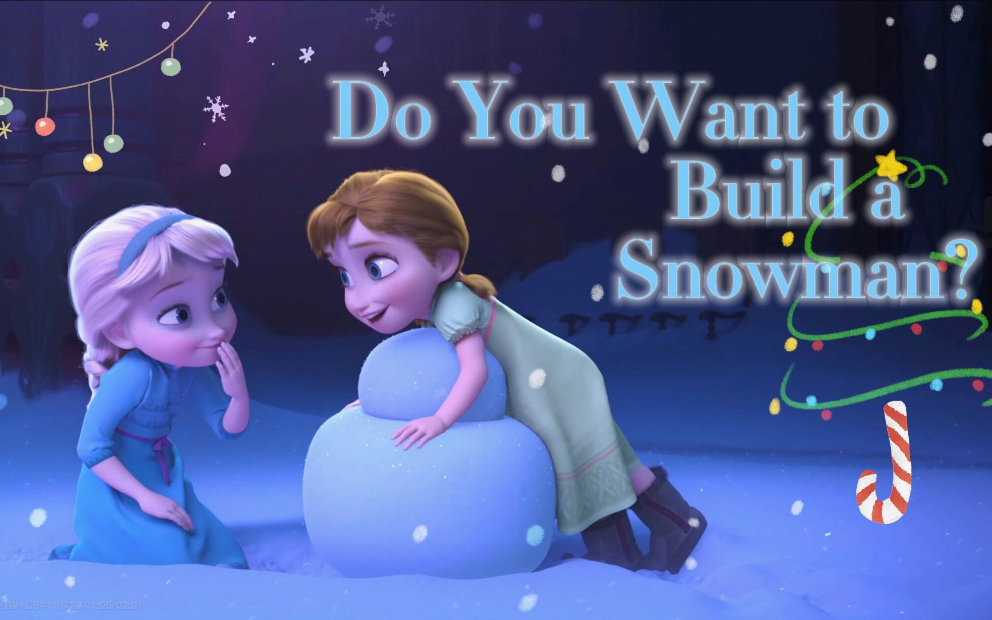 [图]少女拐来两位美女翻唱Do You Want to Build a Snowman?