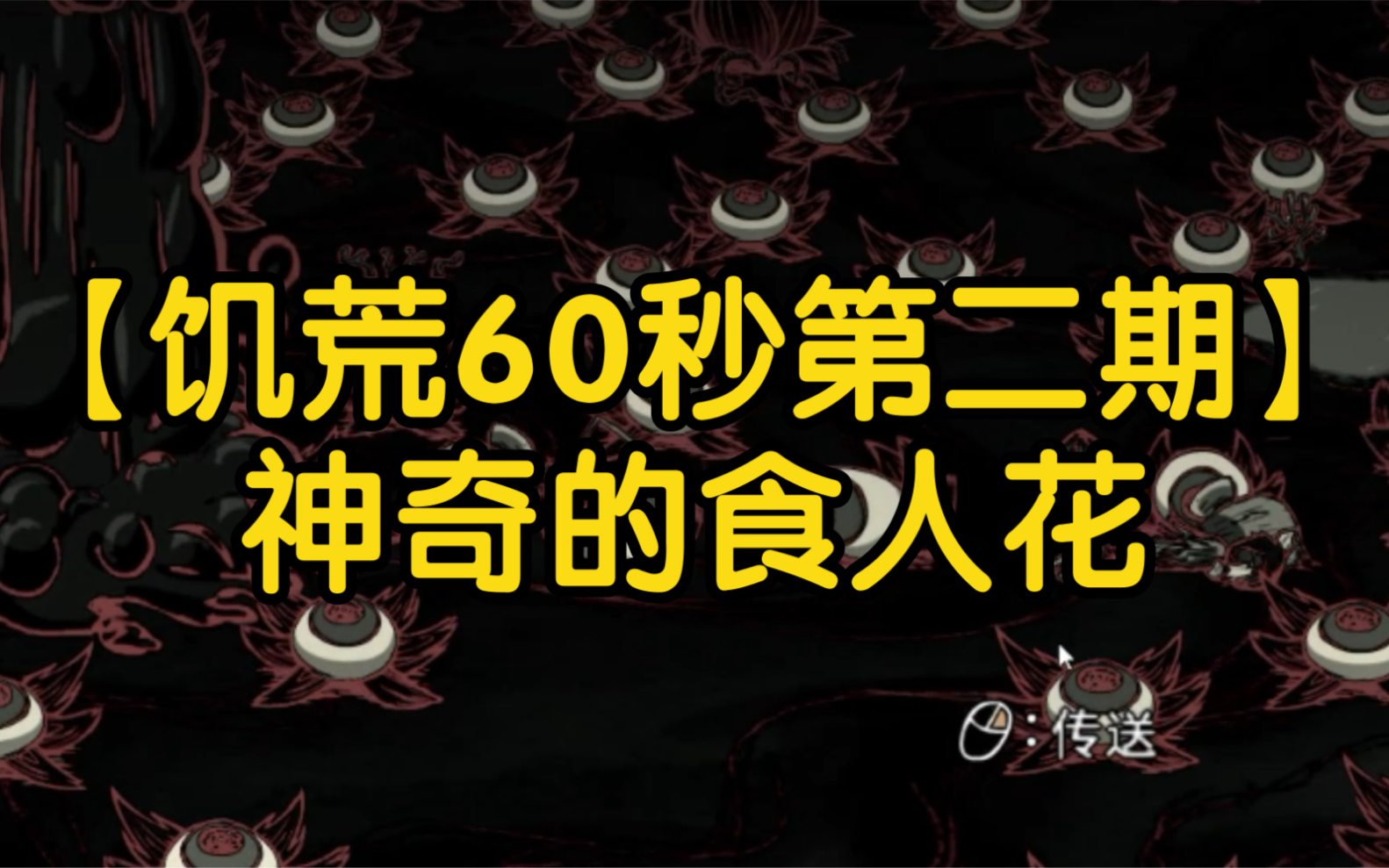 饥荒60秒第二期,神奇的食人花饥荒