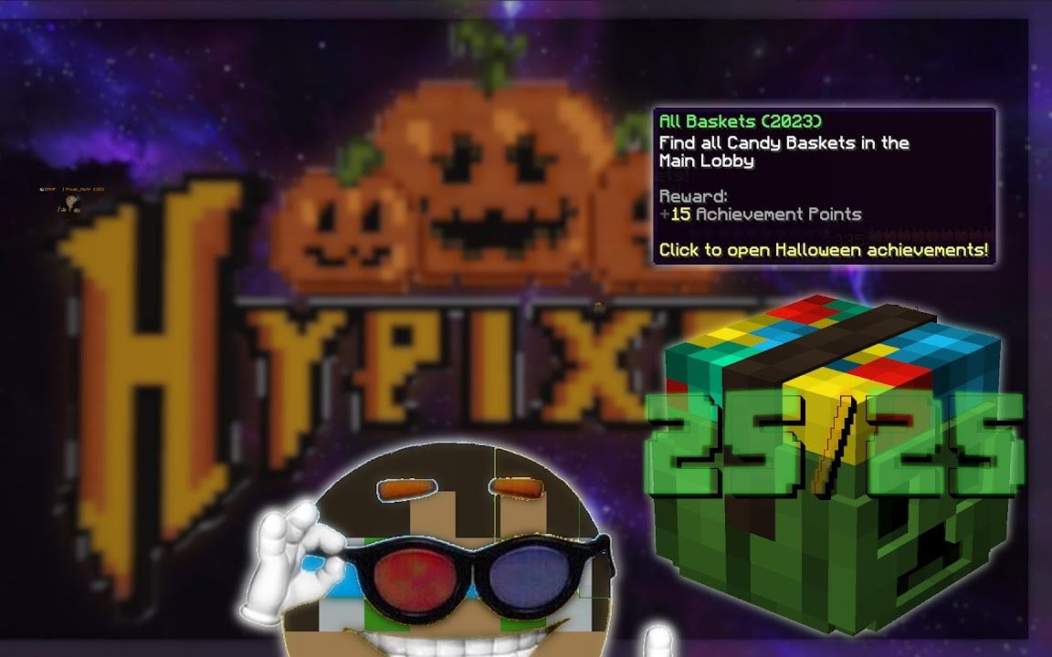 [2023][Hypixel]所有万圣节礼物位置——ALL 25 Halloween Basket万圣节礼物篮网络游戏热门视频