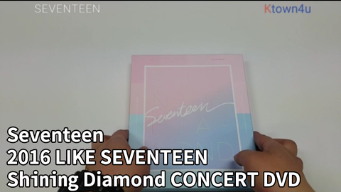 SEVENTEEN 2016 LIKE SEVENTEEN – Shining Diamond CONCERT DVD 