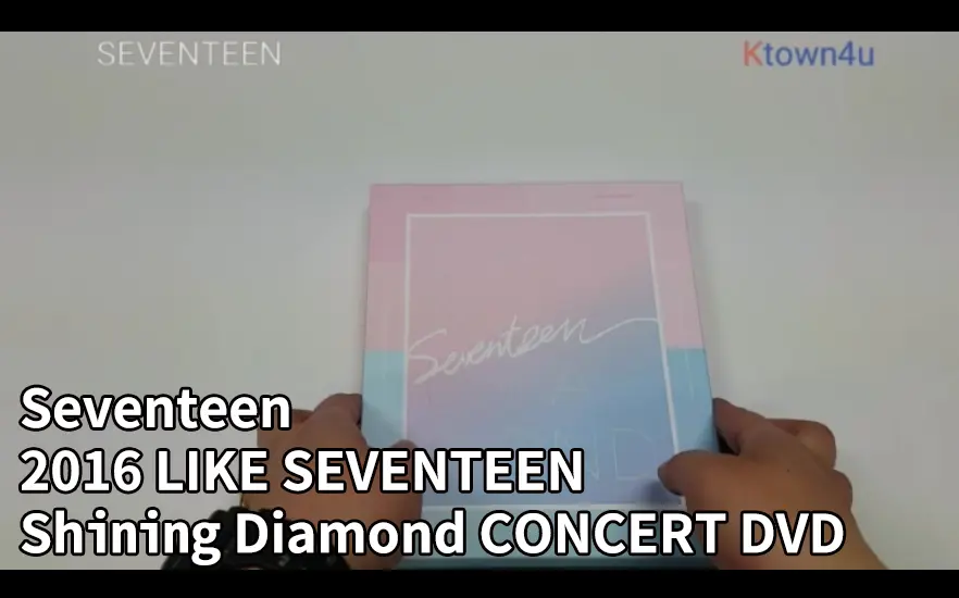 SEVENTEEN 2016 LIKE SEVENTEEN – Shining Diamond CONCERT DVD 