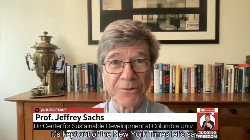 【杰弗里·萨克斯访谈】美国对俄罗斯和中国的误读