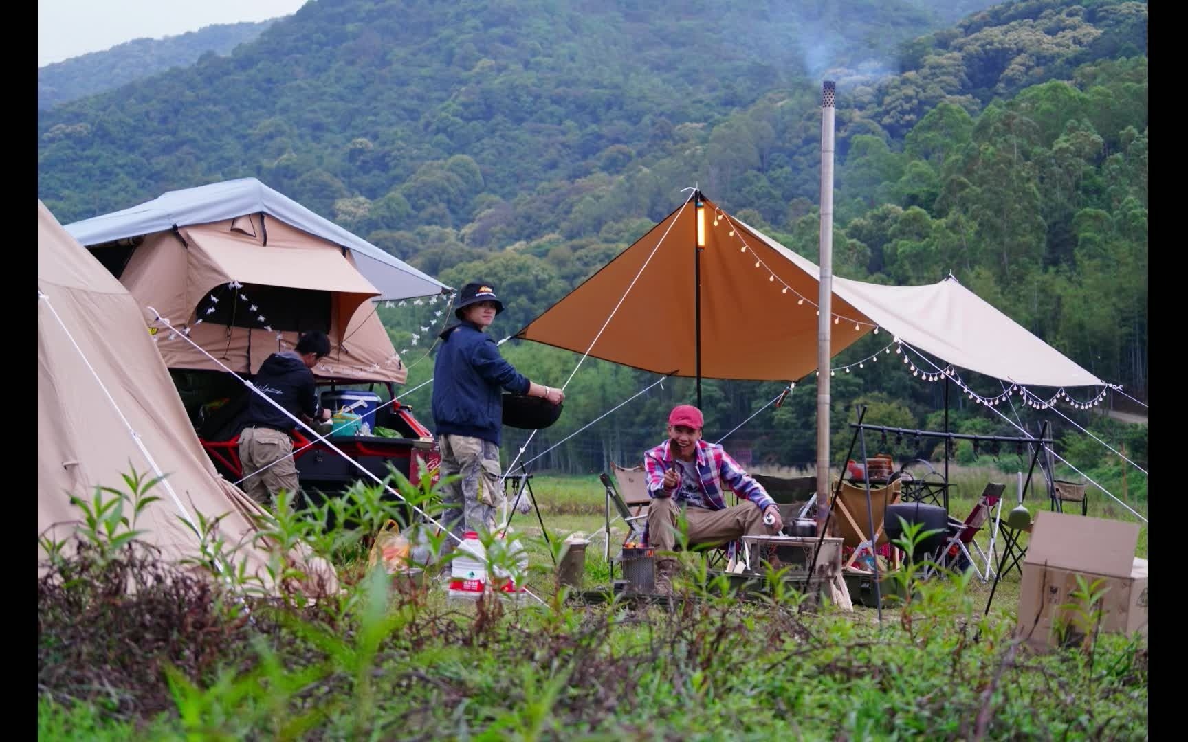 联安水库露营野炊