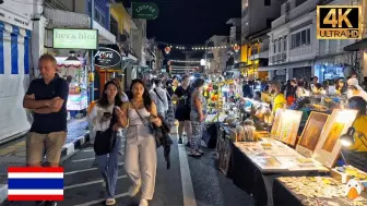 下载视频: 泰国普吉岛 老城区夜市非常热闹