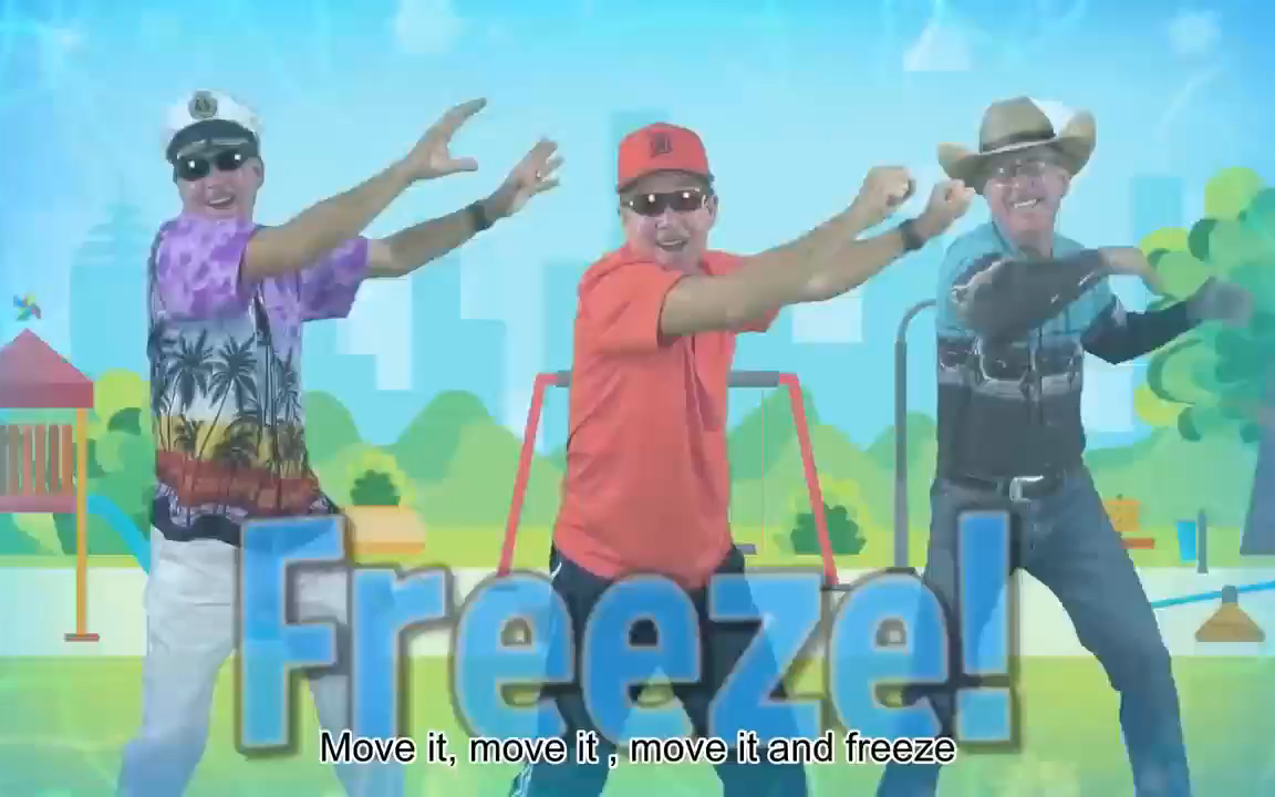 英文热身操—Freeze 孩子们都超喜欢!哔哩哔哩bilibili