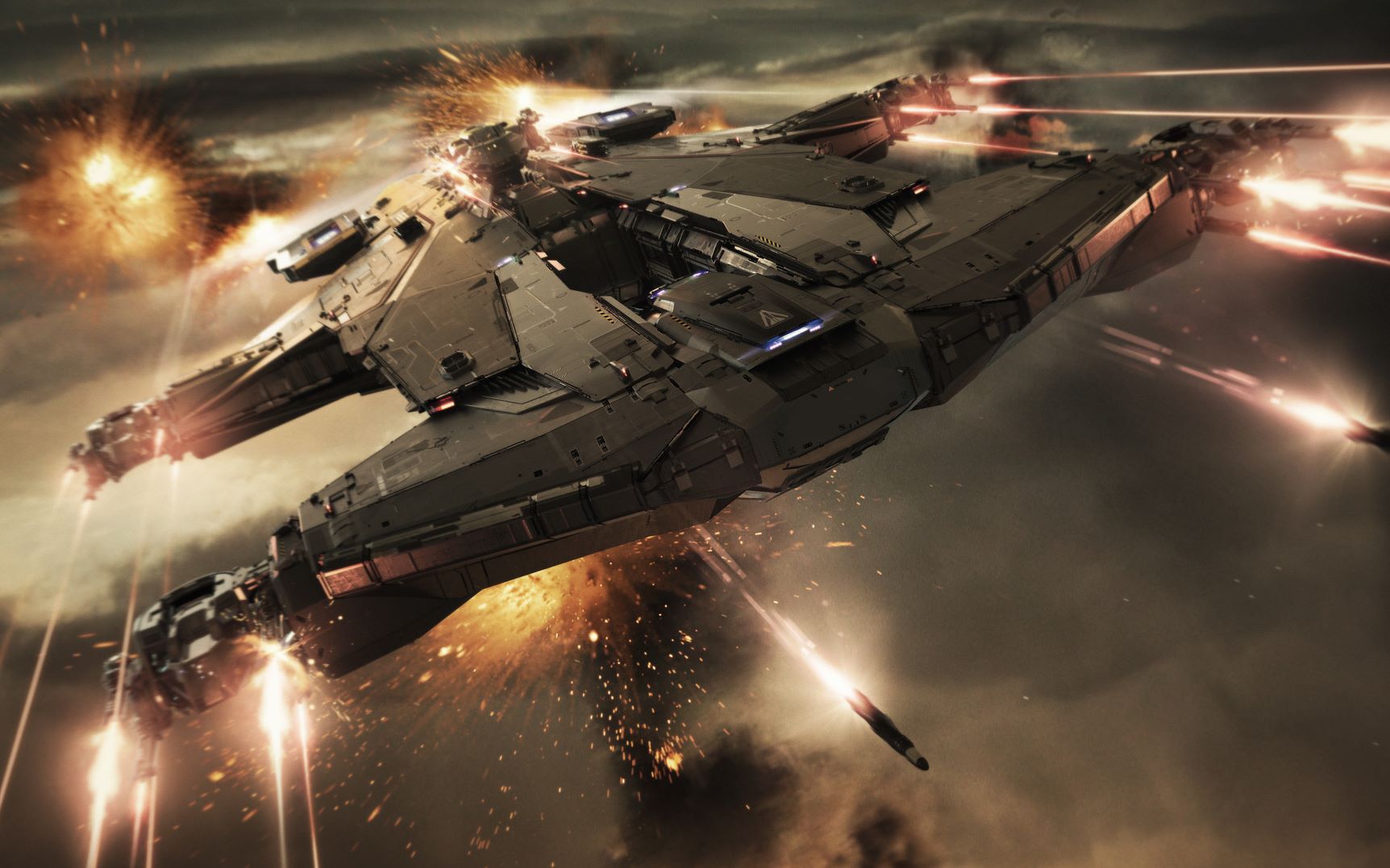 星际公民飞船展览会锤头鲨重型炮艇鱼雷艇试驾