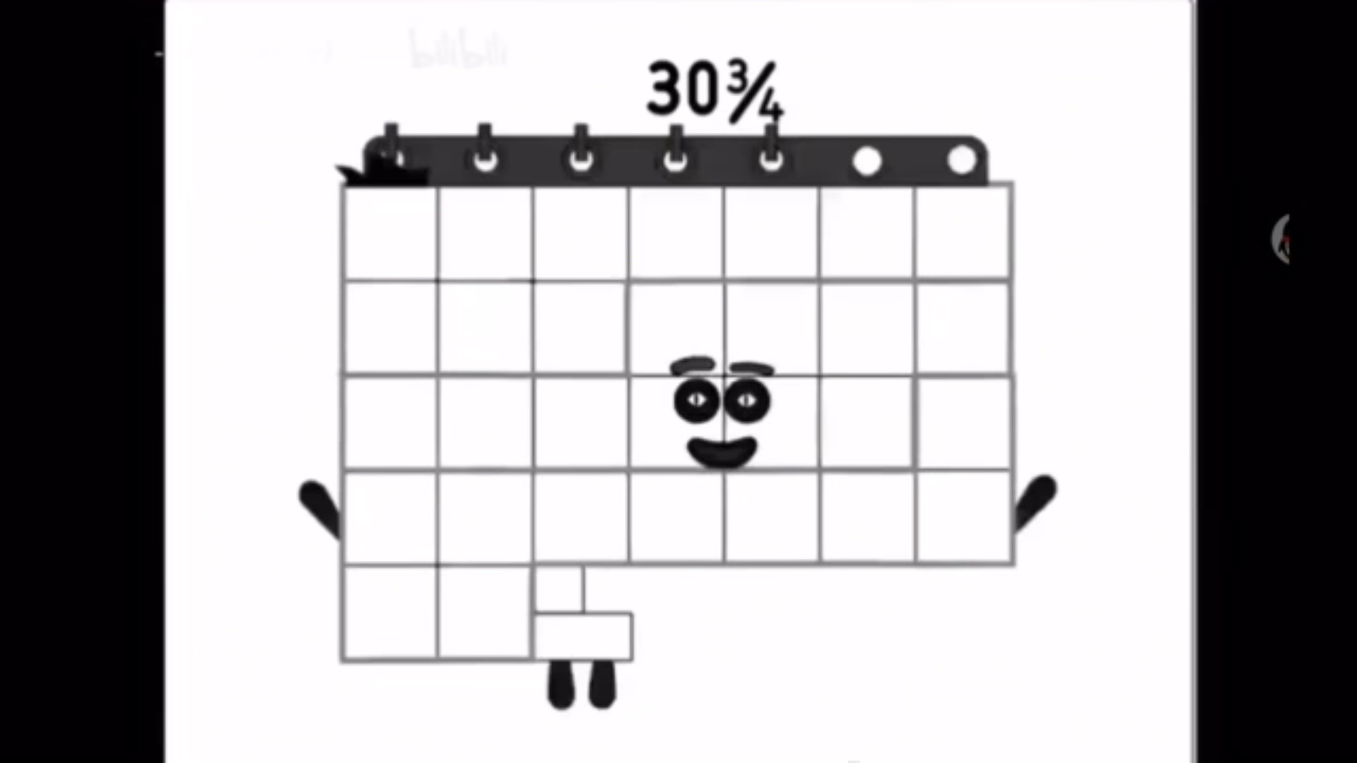 数字方块逐渐扭曲四分之一(0.25-63.5)(看简介)