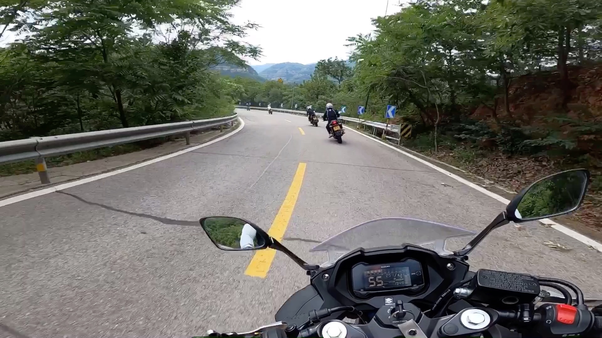 【gsx250r】跑山就要和小伙伴们一起!