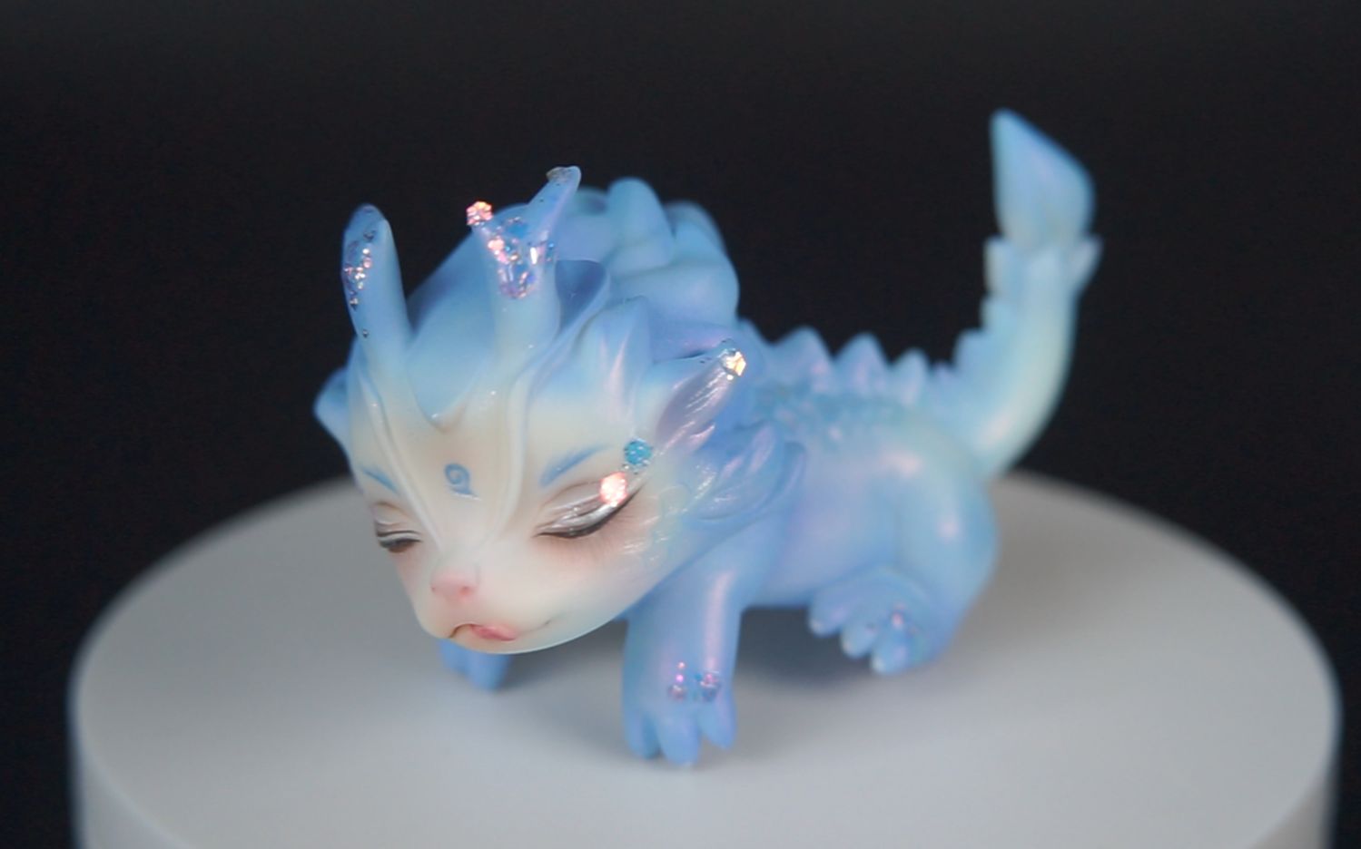 up主居然画出了万龙甲的效果!bjd妆面展示系列 3