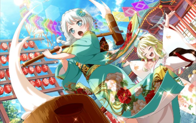 【邦邦卡面剧情】四星 若宫 伊芙 第一次捣年糕>