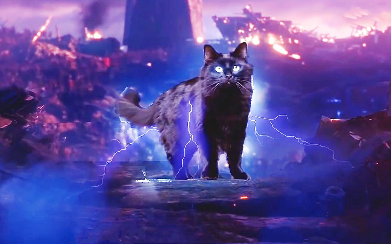 远古巨猫挑战猛怪兽用一招就绝地秒杀敌人竟被人们奉为保护神