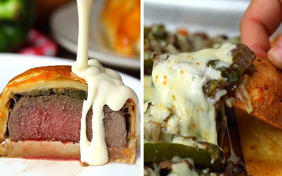 让人看了忍不住流口水的8种美味的费城奶酪牛排