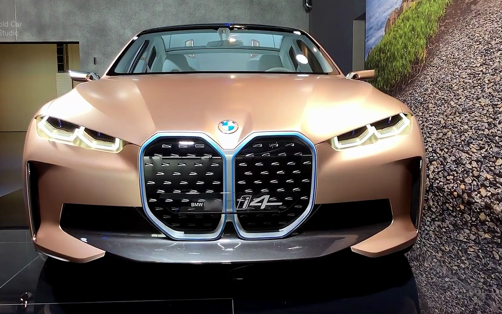 电车鉴赏|2023款宝马i4系,外观与内饰展示