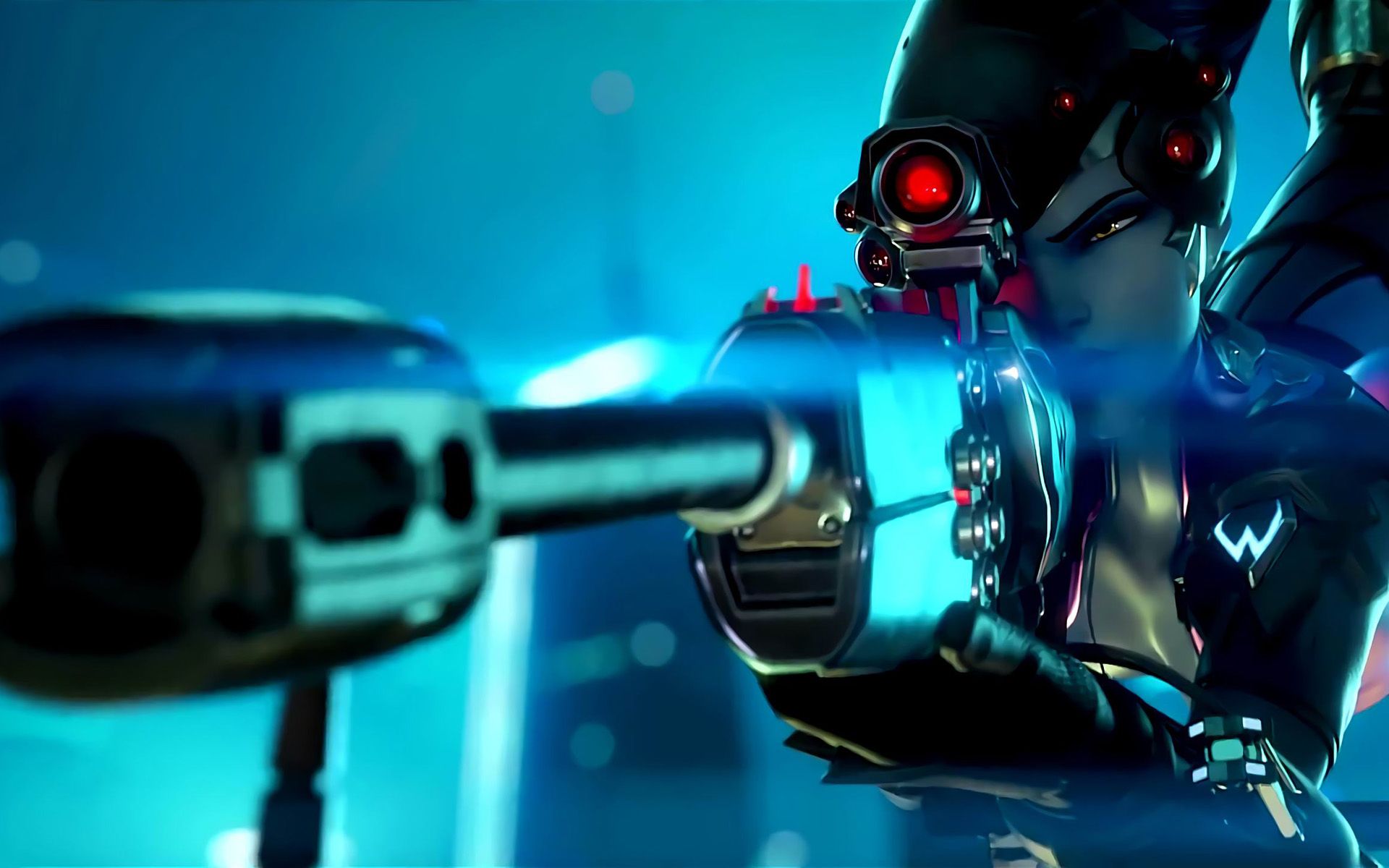 守望先锋赛博朋克音乐高潮画面4k