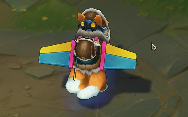 lol愚人节皮肤测试电臀柯基英勇投弹手