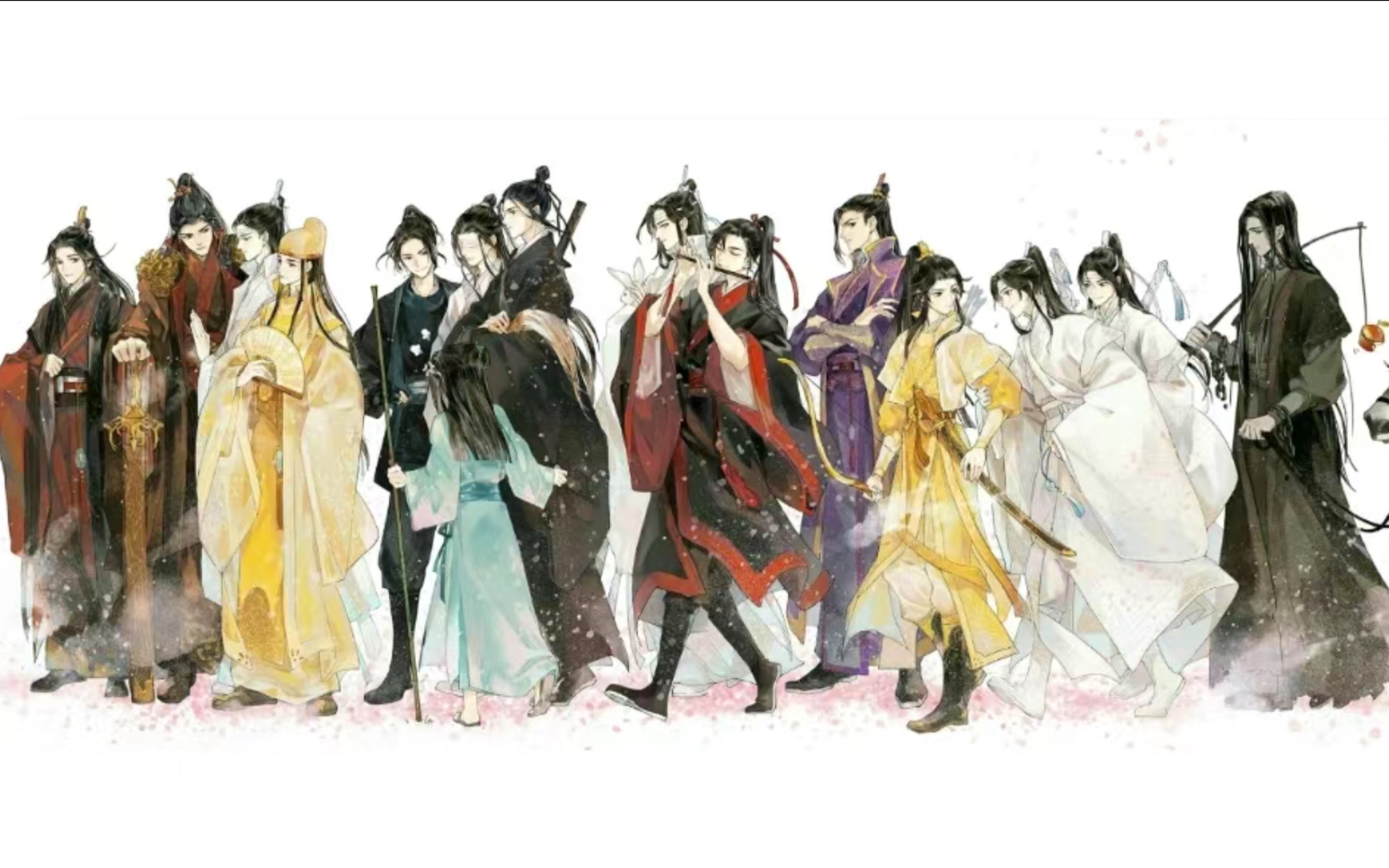 魔道祖师全员壁纸图片