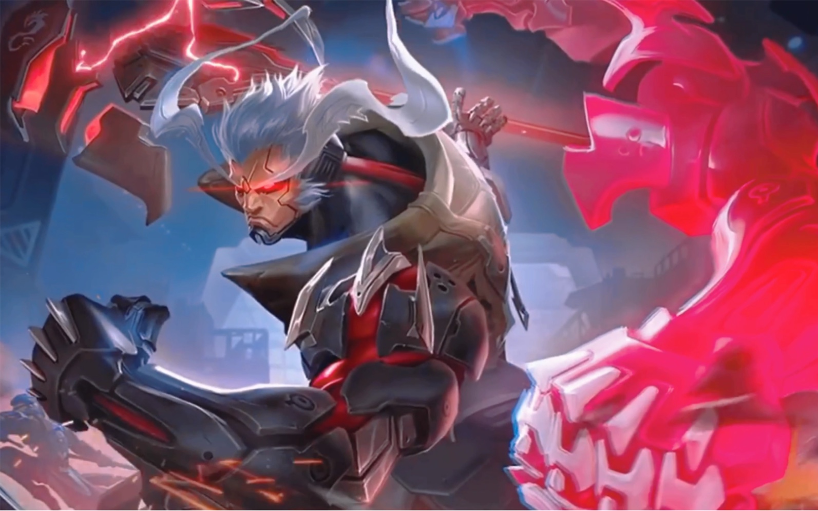 盘古六元机甲皮肤重装意志,这特效完胜铠皇绛天战甲