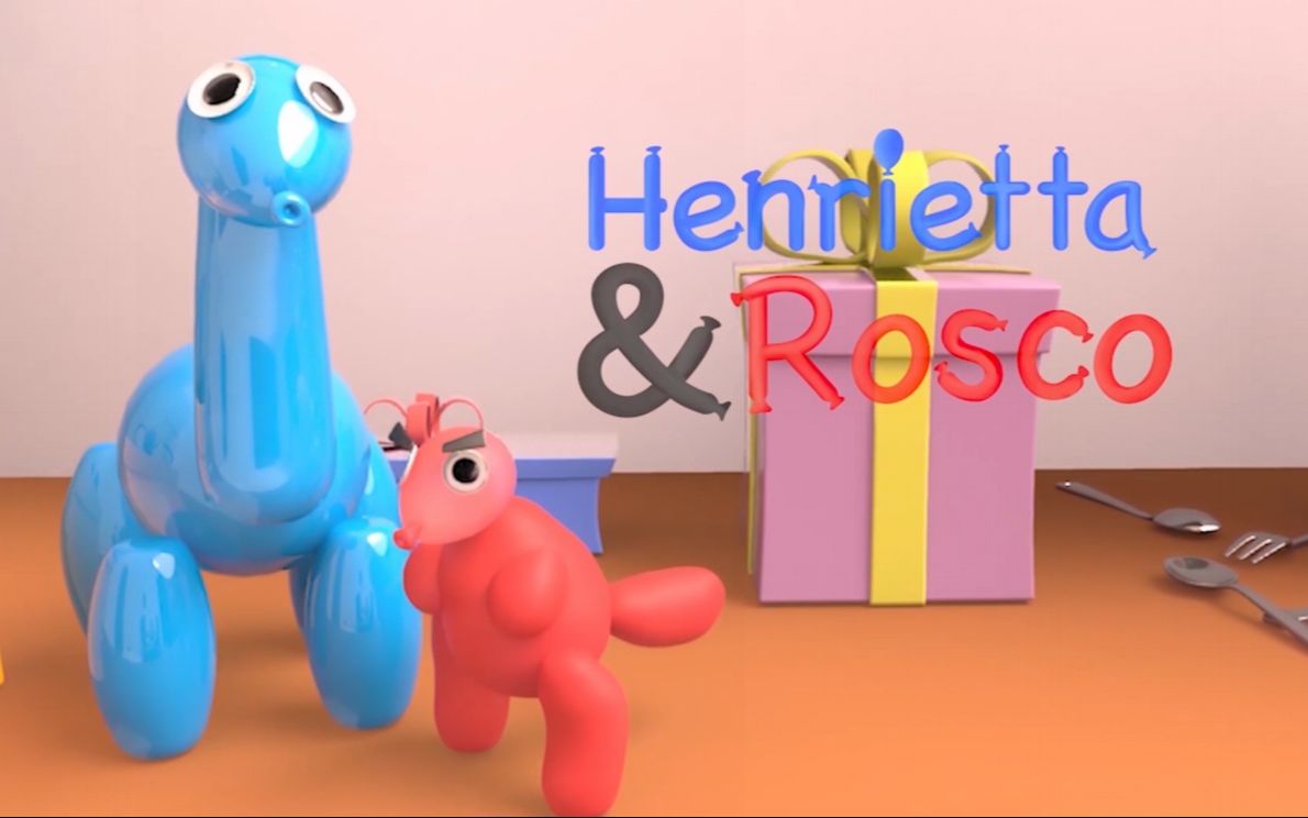 [图]【学生动画作品】本科小组项目，Henrietta and Rosco