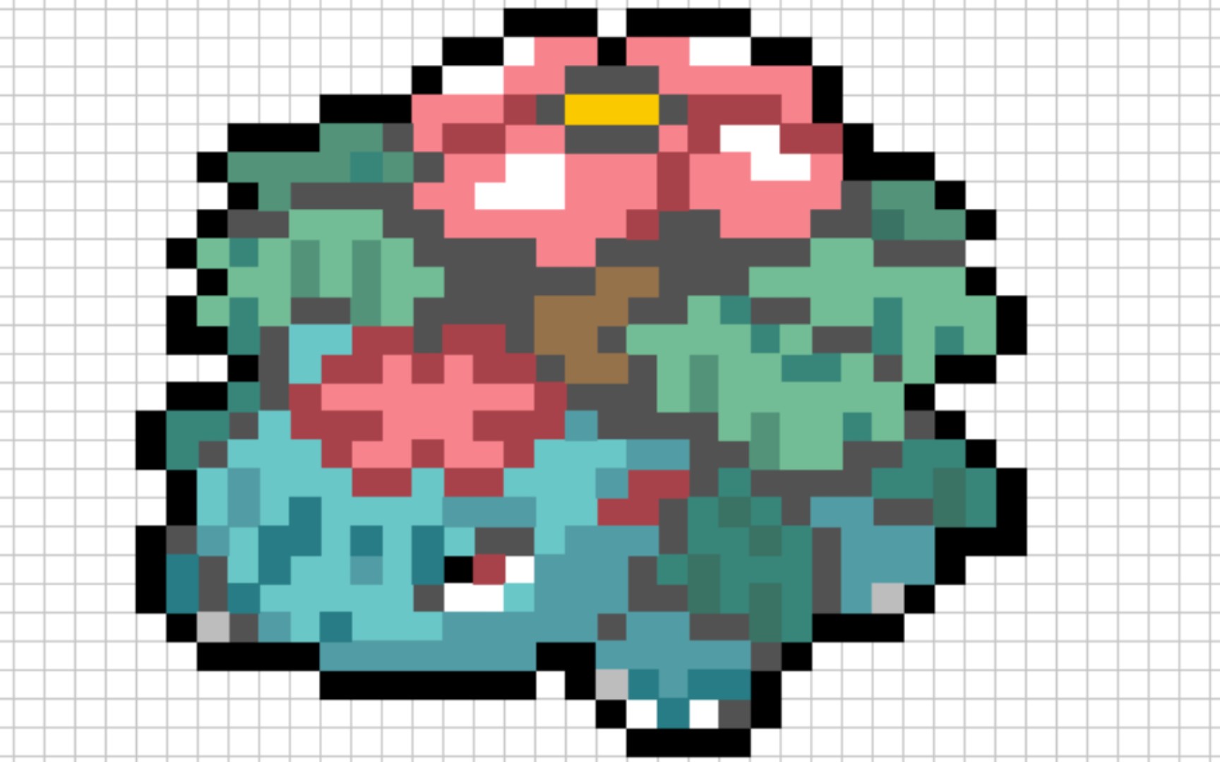 活动作品我的世界宝可梦图鉴00003mega妙蛙花