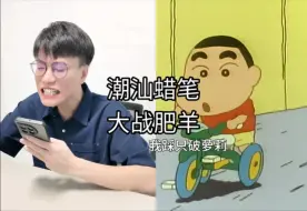 下载视频: 潮汕蜡笔大战肥羊 #春风凉哩哩