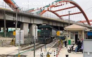 Download Video: 【中国铁路】HXN5-0286单机通过尧兴线小岗下道口