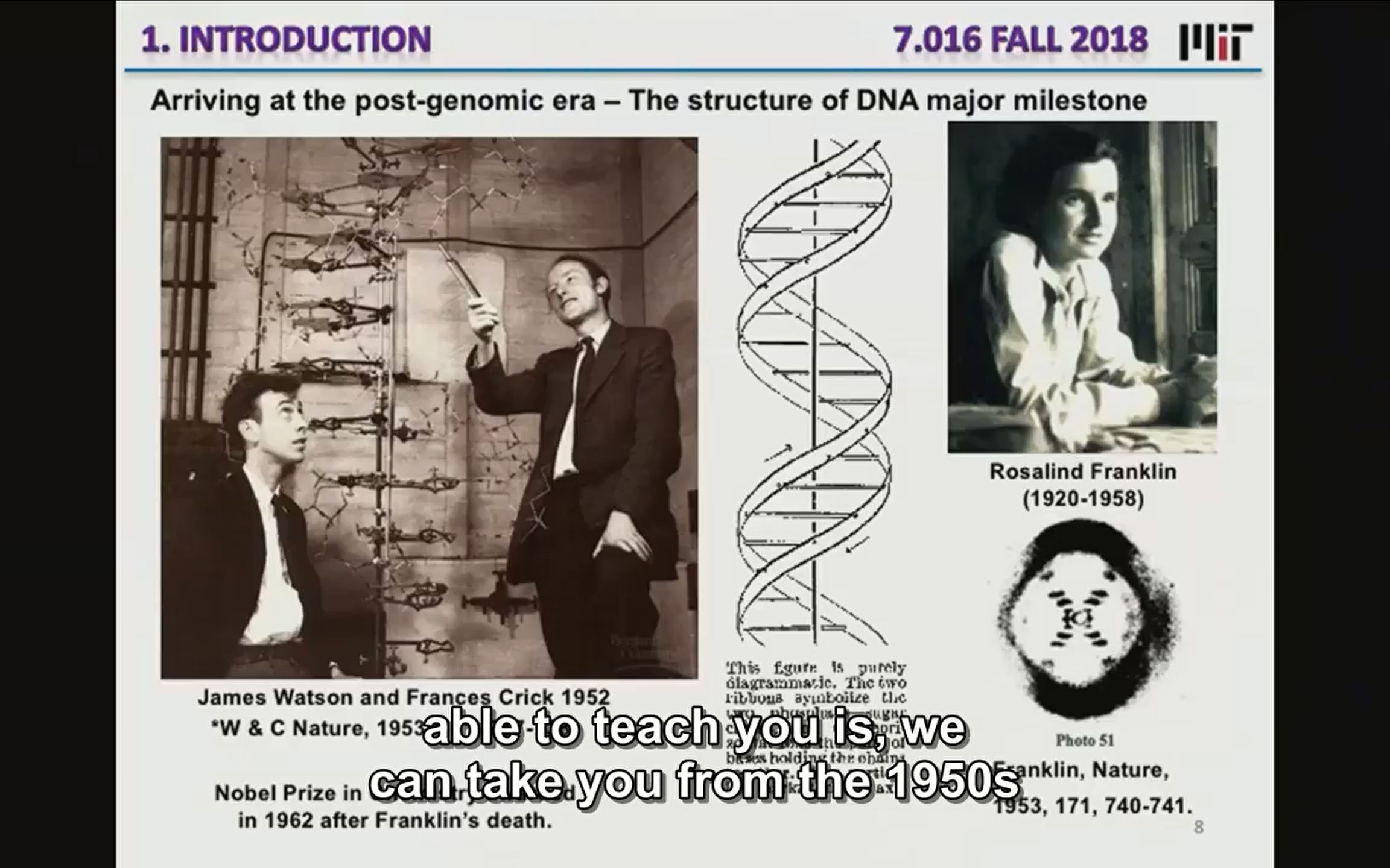 MIT麻省【生物学导论|英文字幕】 Introductory Biology 2018哔哩哔哩bilibili