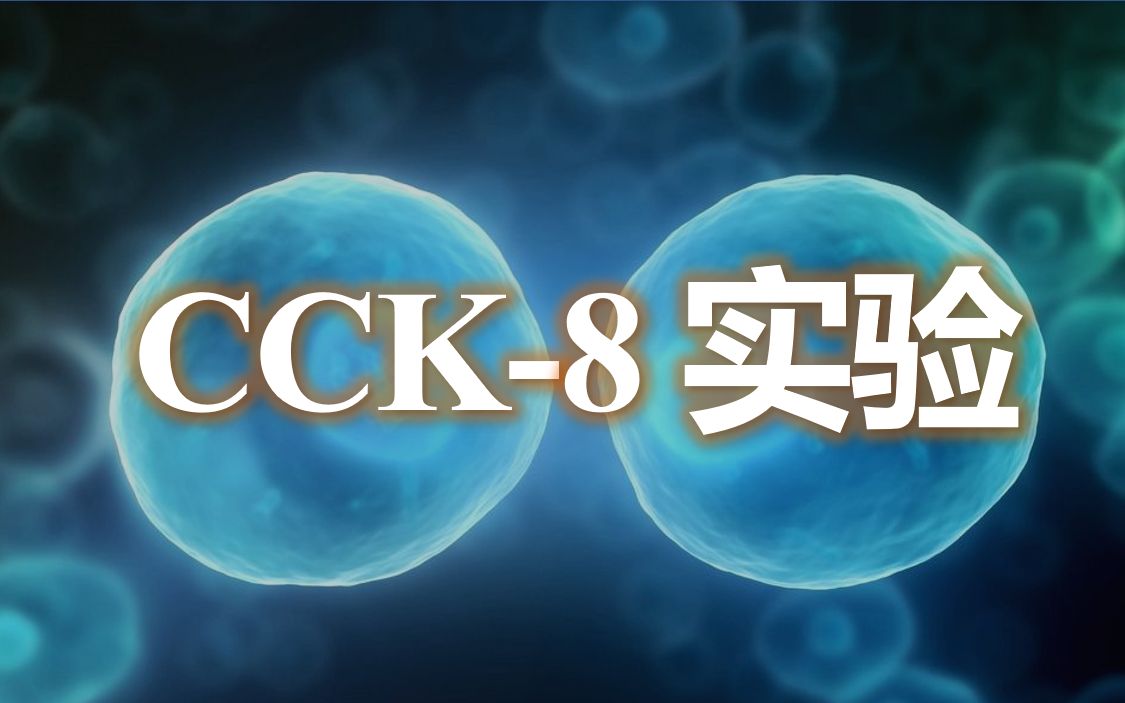 【CCK8实验】来学一学CCK8细胞增殖实验吧(我现学现卖的)哔哩哔哩bilibili