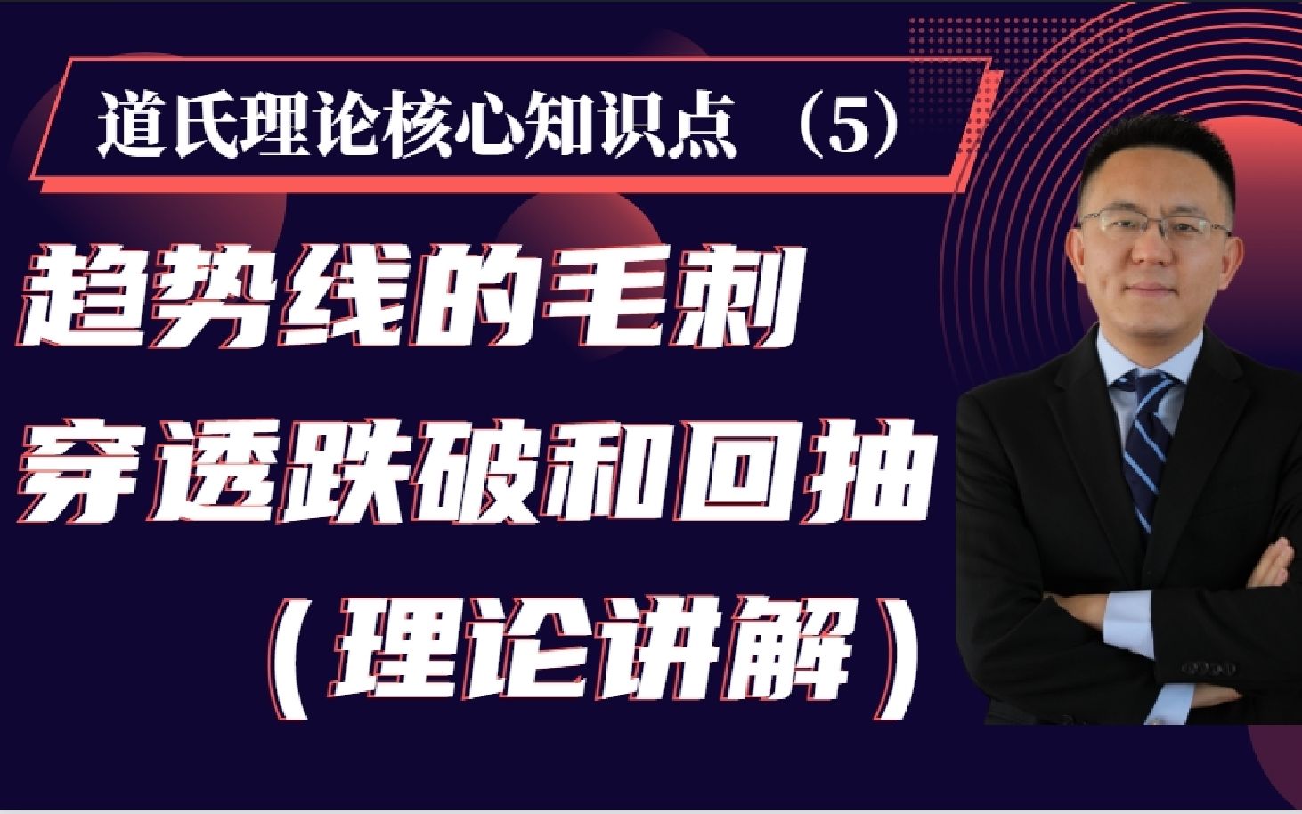 [图]《道氏理论核心知识点5》趋势线的毛刺穿透 跌破和回抽（理论）