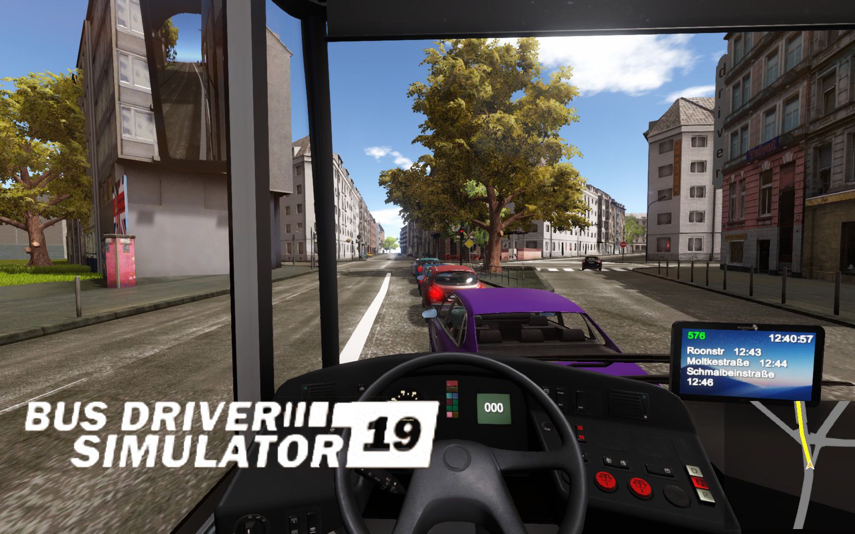 [图]【Bus Driver Simulator 2019】Cologne 1路-Around the park