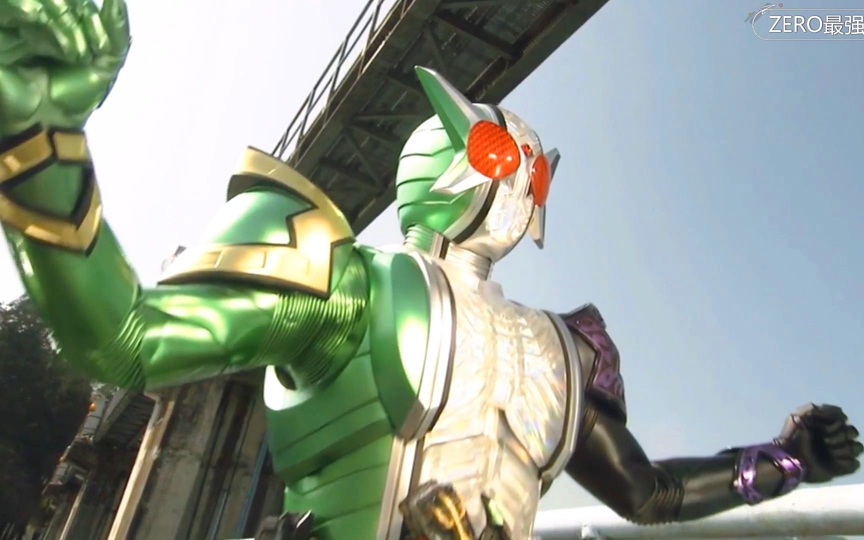 [60帧盘点]平成新十年假面骑士w~铠武最终形态初登场上篇_哔哩哔哩